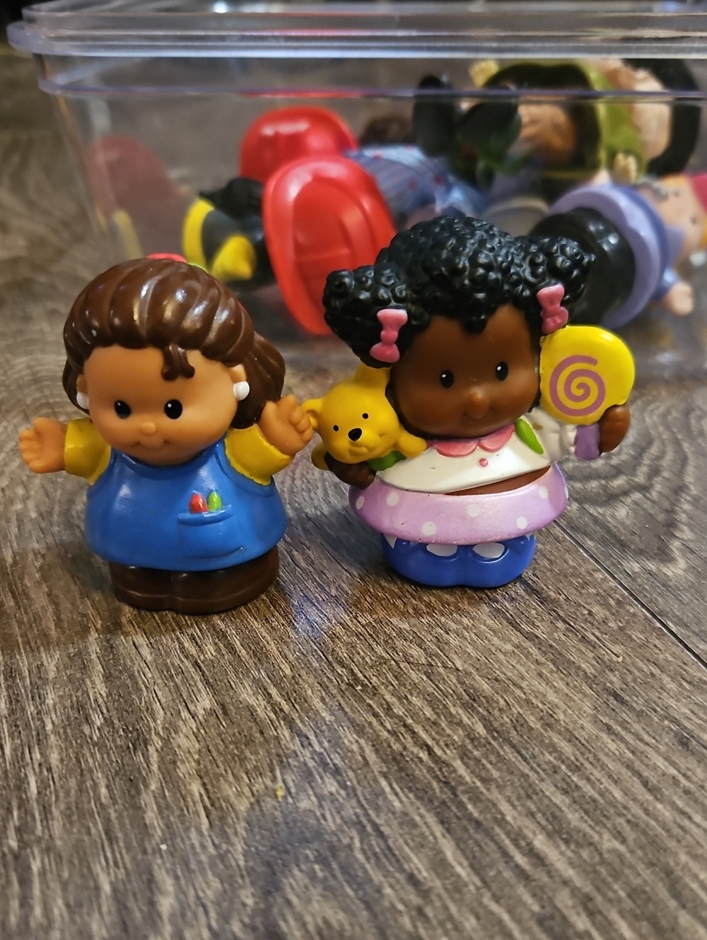 Vintage Little People Female Figures